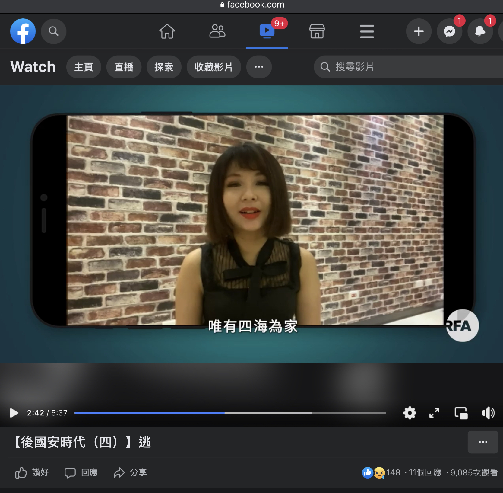 《RFA自由亞洲粵語電台》後國安法時代-逃 截圖 1